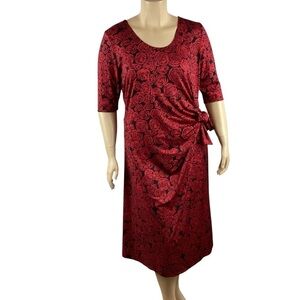 BetaBrand Shape-Shift Travel Dress Size XXL Rose